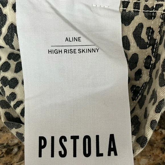 Pistola Aline High Rise Skinny Leopard Print 26 Women’s Jeans Outdoor Festival - Picture 4 of 9